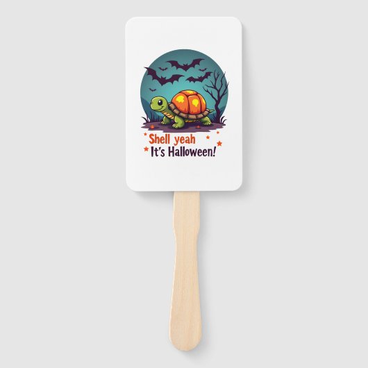 Spooky Shell Surprise Schildpad Handwaaier (Voorkant)