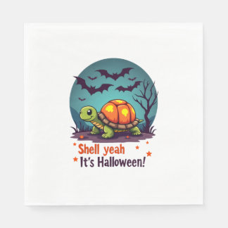 Spooky Shell Surprise Schildpad Servet