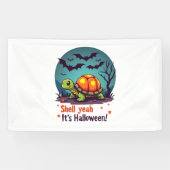 Spooky Shell Surprise Schildpad Spandoek (Horizontaal)