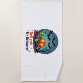 Spooky Shell Surprise Schildpad Strandlaken (Voorkant)
