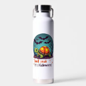 Spooky Shell Surprise Schildpad Waterfles (Voorkant)