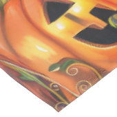 Spooky Shetland Sheepdog Halloween Witch Pumpkin Tafelkleed (Gekanteld)