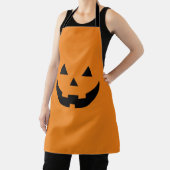 Spooky sinaasappel Jack o lantaarn pompoen plezier Schort (Insitu)