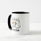 Spooky Sips Geest Halloween Mok (Voorkant links)