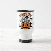 Spooky Sips Skeleton Hagedis Halloween Reisbeker (Center)