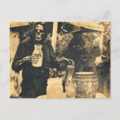  Spooky Skelet Summerween Briefkaart (Voorkant)