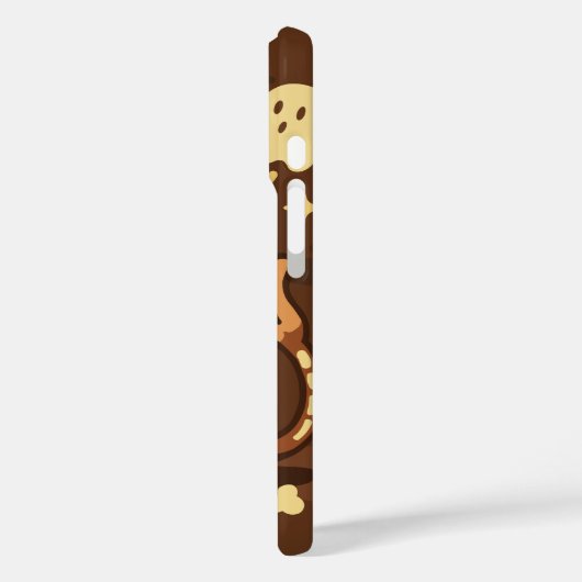 Spooky Skeleton Cat and Ghost Case-Mate iPhone Case (Achterkant / Links)