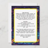 Spooky Skeleton Dance Kaart (Achterkant)