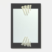 Spooky Skeleton Hands Creepy Post it Notes (Voorkant)