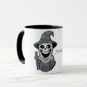 Spooky Skeleton Mage Mok (Voorkant links)