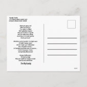 Spooky Skeleton Pirate Halloween Feestdagenkaart (Achterkant)