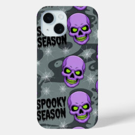Spooky Skeleton Skull Halloween iPhone / iPad hoes