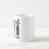 Spooky Skeleton Trio Halloween Mug Koffiemok (Center)