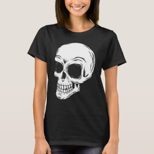 Spooky Skull Death Nightmare Fear Skeleton Costuum T-shirt