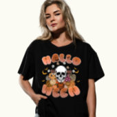 Spooky Skull Halloween Custom T-shirt