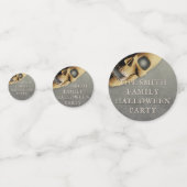 Spooky Skull Halloween Party Table Confetti (Voorkanten)