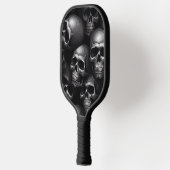 Spooky Skull-ontwerp Pickleball Paddle (Links)