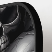 Spooky Skull-ontwerp Pickleball Paddle (Links Detail)