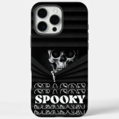 Spooky Skull Peek - griezelige grappige iPhone Case-Mate iPhone Case (Achterkant)