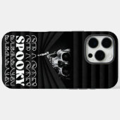 Spooky Skull Peek - griezelige grappige iPhone Case-Mate iPhone Case (Achterkant (horizontaal))