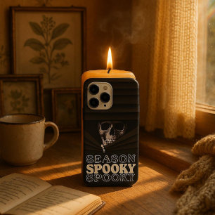 Spooky Skull Peek - griezelige grappige iPhone 16 Pro Max Hoesje
