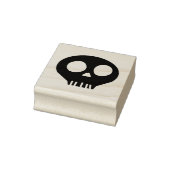 Spooky Skull Rubber Stamp Rubberstempel (Stempel)