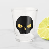 Spooky Skull Shot Glas (Voorkant)