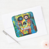 Spooky Skull Sticker (Envelop)
