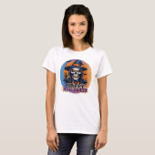 Spooky Skull Witch Halloween Art-88888 T-shirt (Voorkant volledig)