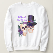 Spooky Skulls Halloween Hoodie | Paar Sweatshirt