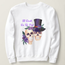 Spooky Skulls Halloween Hoodie | Paar Sweatshirt