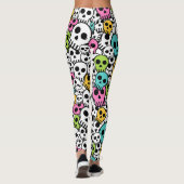 Spooky Skulls Halloween Leggings (Achterkant)