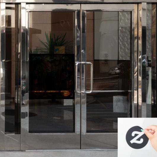 Spooky Smiles Clings Raamsticker (Kantoordeur)