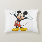 Spooky Smiles Pumpkin Pillow – Mickey Mouse Accent Kussen (Voorkant)