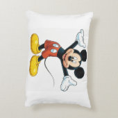 Spooky Smiles Pumpkin Pillow – Mickey Mouse Accent Kussen (Achterkant (Verticaal))