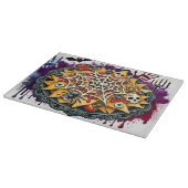 Spooky snack kunst voor Halloween feesten Snijplank (Hoek)