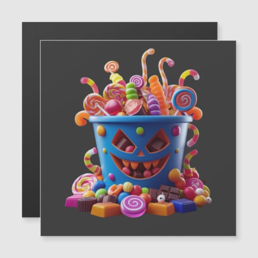 Spooky Snoep Bucket - Halloween Treats (Voorkant / Achterkant)