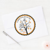 Spooky Snoep Tree Halloween Favor Stickers (Envelop)