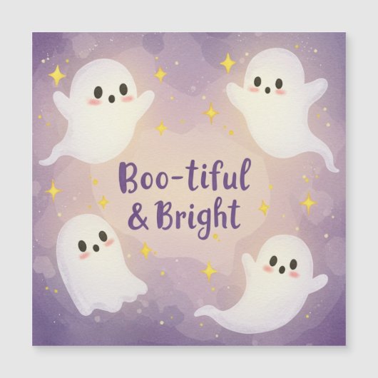 Spooky & Sparkling: Boo-tiful Halloween-groeten (Voorkant)