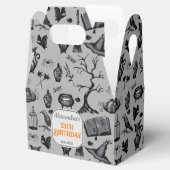 Spooky Spellbinding Halloween Verjaardagsfeestje Bedankdoosjes (Geopend)