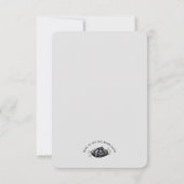 Spooky Spellbinding Halloween Verjaardagsfeestje Bedankkaart (Achterkant)