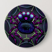 Spooky Spider Creepy Cute Ronde Button 4,0 Cm (Voorkant)