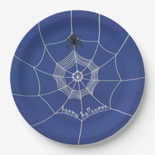 Spooky Spider die Happy Halloween Web spinnen Papieren Bordje