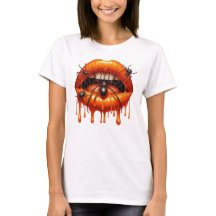 Spooky Spider Drip Lips