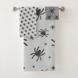 Spooky Spider Halloween Handdoeken