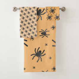 Spooky Spider Halloween Handdoeken