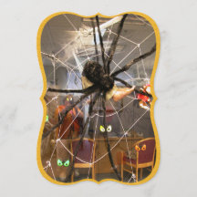 Spooky Spider Halloween Kantoor Decoratie Foto