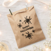 Spooky Spider Happy Halloween Bedankzakje (Geknipt)