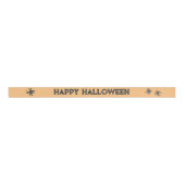 Spooky Spider Happy Halloween Grosgrain Lint (Voorkant)