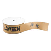 Spooky Spider Happy Halloween Grosgrain Lint (Spoel)